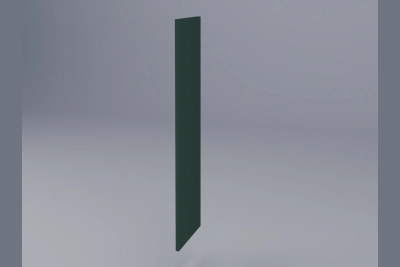 Панел за горен ред 72 см. с надстройка Тина зелено