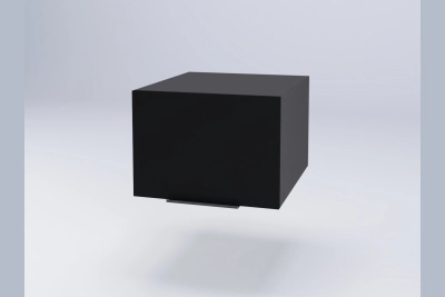 Шкаф надстройка Адел А50 черен софттъч