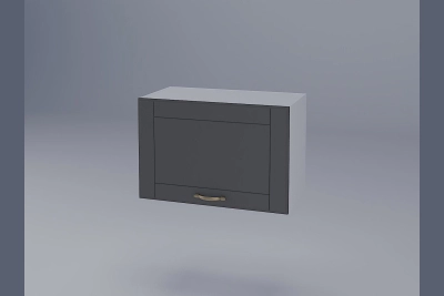 Шкаф за абсорбатор Доминика 60 см. сиво кадифе