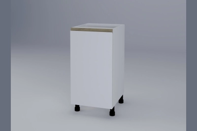 Долен шкаф Тина H40 бяло