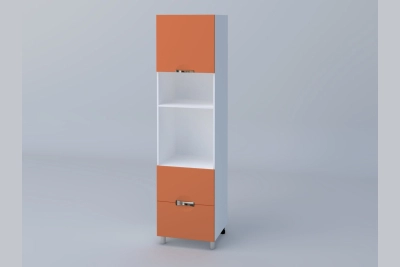 Колонен шкаф за микровълнова h233 Адел лукс NEW оранжев