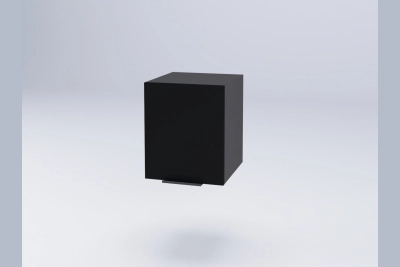 Шкаф надстройка Адел А30 черен софттъч (320)