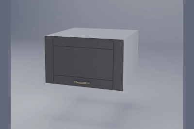 Шкаф надстройка Доминика А60 сиво кадифе