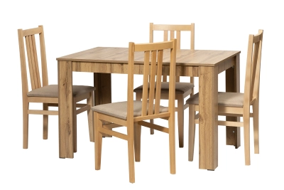 комплект маса Ялта 80/120 и стол Ареа