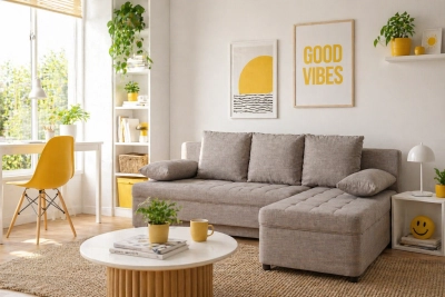 Ъглов диван Хана