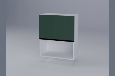 Горен шкаф Тина B60Б за микровълнова - зелено