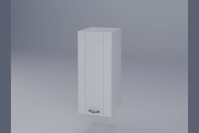 Горен шкаф Доминика B30 бяла коприна
