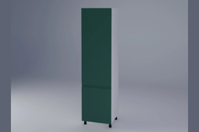 Колонен шкаф за вграждане на хладилник Влада нефрит h233