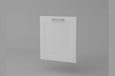Врата за електроутред на 60 см Марго бяло