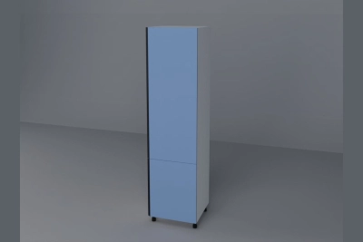 Шкаф за хладилник П60Х Софи - синьо капри