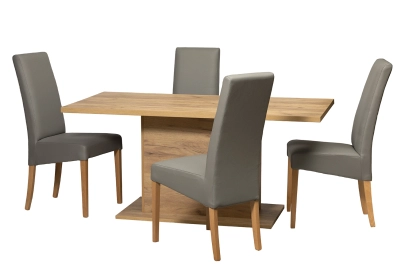 Комплект маса АТИНА и столове Роко