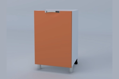 Шкаф с врата и рафт H50 Адел лукс NEW оранжево