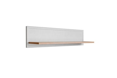 Етажерка Алба - дъб канела / бяло