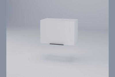Шкаф за абсорбатор Адел 60 см. бял супер мат