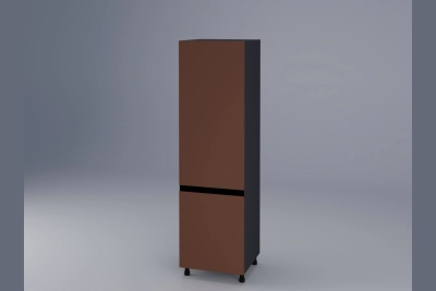 Колонен шкаф за вграждане на хладилник Тина сахара h213