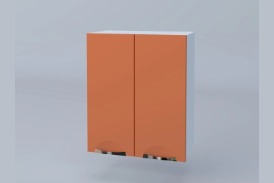 Шкаф за телескопичен абсорбатор B60 h-680 Адел лукс NEW оранжево