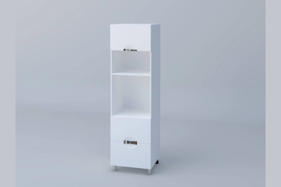 Колонен шкаф за микровълнова h213 Адел лукс NEW бяла