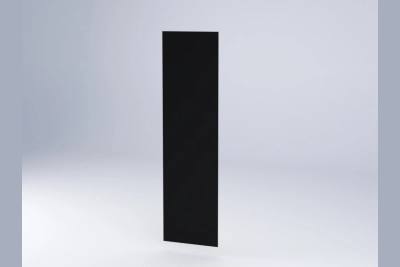 Панел Адел черен софттъч за колонен шкаф h213