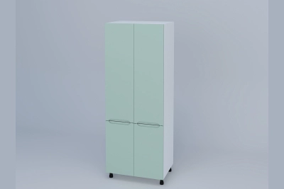 Шкаф П80 2Д Зарина h213 светла мента